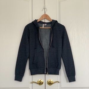Dark Blue Zip Up Hoodie/Jacket